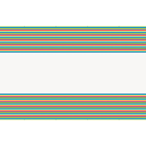 Peppy Birthday 54 x 84in Plastic Table Cover