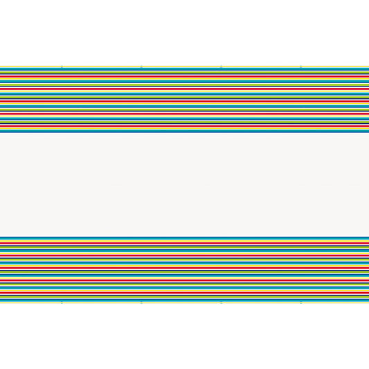 Peppy Birthday 54 x 84in Plastic Table Cover