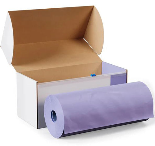 Lavender - 54in x 100ft Boxed Plastic Table Roll