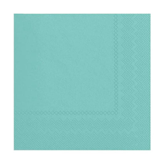 2-Ply Beverage Napkins Light Blue 50ct