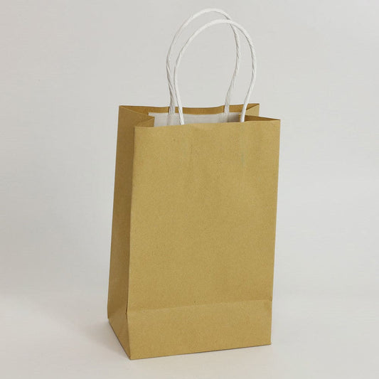 Paper Tote Bags Natutal  10ct