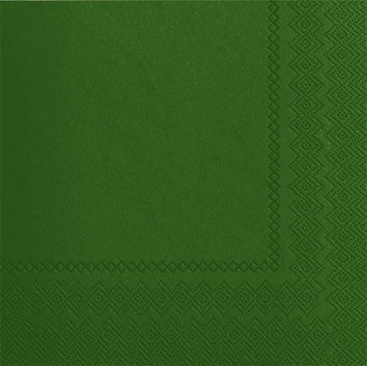 2-Ply Lunch Napkins Emerald Green 50ct