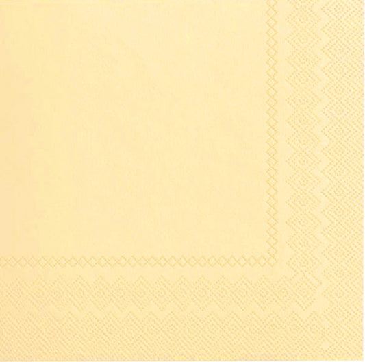2-Ply Lunch Napkins Ivory 50ct