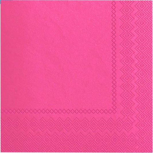 2-Ply Lunch Napkins Cerise 50ct