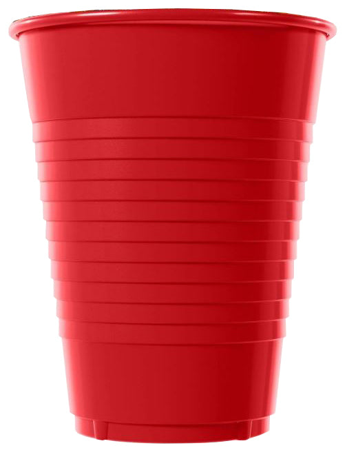 Red 12oz Plastic Cups 50ct
