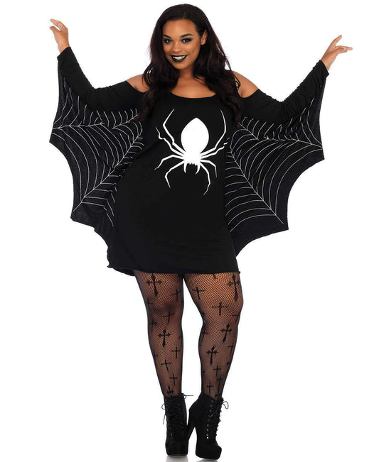 Jersey Spiderweb Adult Plus Size Costume