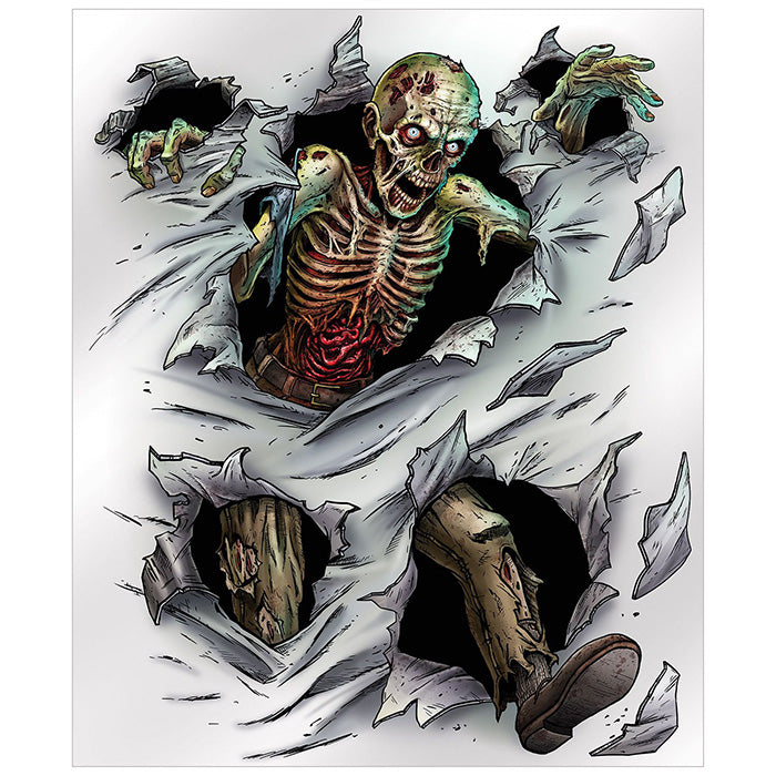 Complete Zombie Insta-Mural wall Decoration