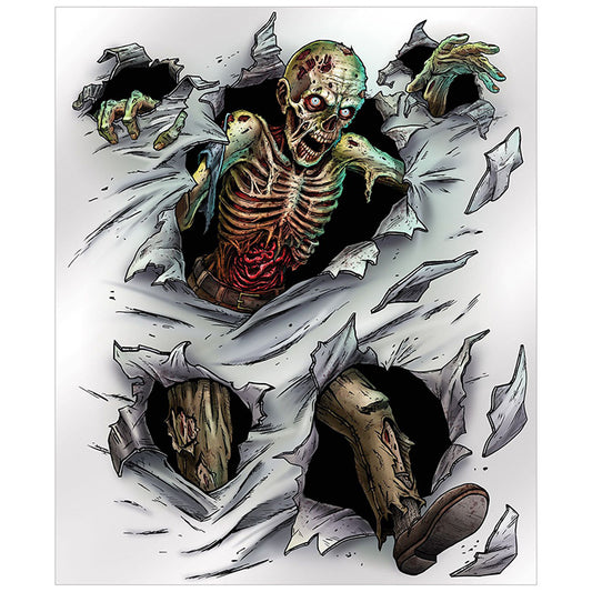 Complete Zombie Insta-Mural wall Decoration