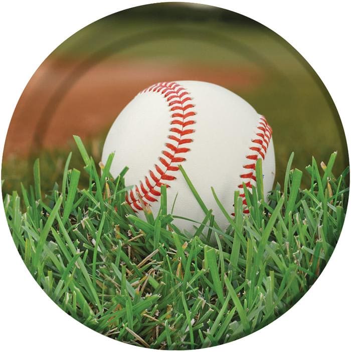 Sports Fanatics Baseball 9in Dinner Plates