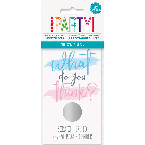 Scratch -off Gender Reveal Boy