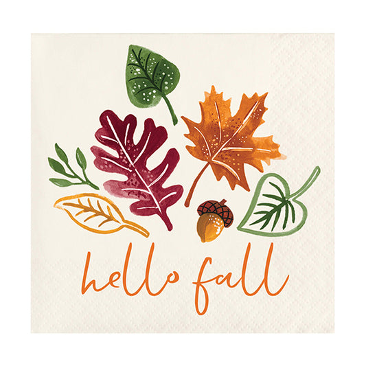 Fall Festivities Beverage Napkins 16ct