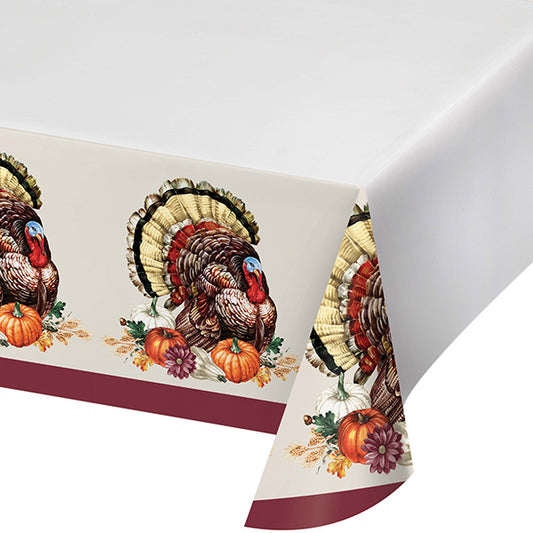 Vintage Turkey 54 x 96in Paper Table Cover