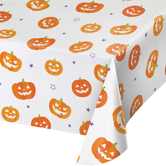 Halloween Pumpkins 54 x 96in Paper Table Cover