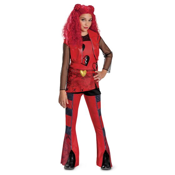 Descendants Red Classic Girls Costume