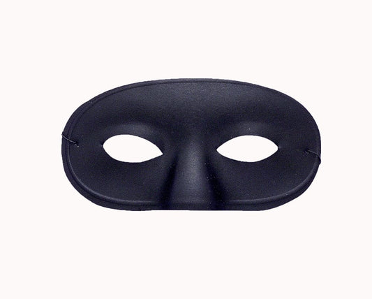 Eye Mask Deluxe Domino Black