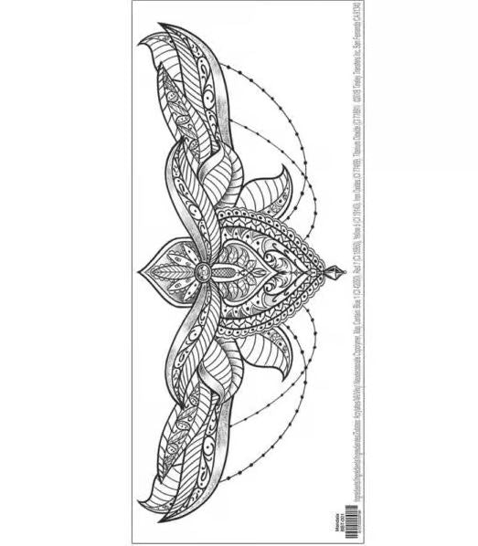 Mandala Beauty Bone Tattoo FX