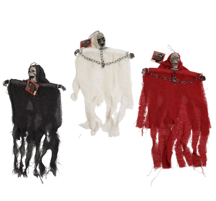 Ghostly 18-inch Skeleton with Neck Chain 1ct