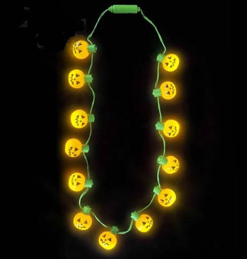 Lite-up Jack O Lantern Neclace