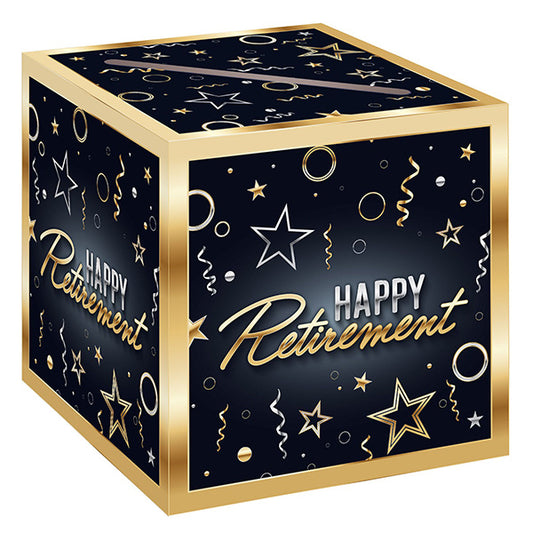 Happy Retirement Card 9in x 9in Box