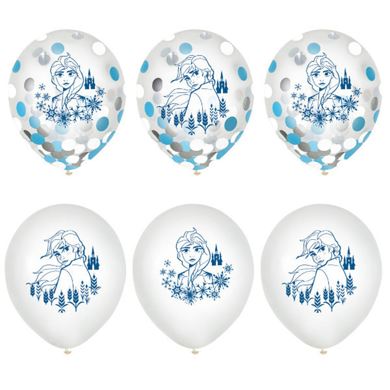 Frozen 2 Confetti 12in Latex Balloons