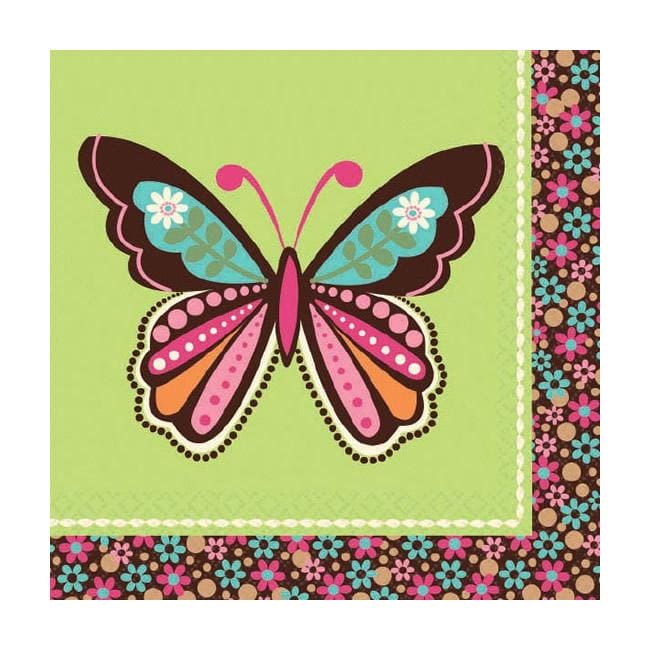 Hippie Chick Beverage Napkins (16ct)