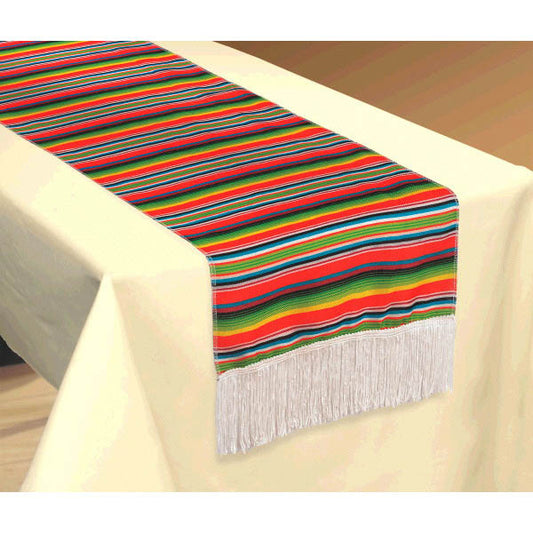 Serape Stripe Table Runner (Fabric) 14in x 72in