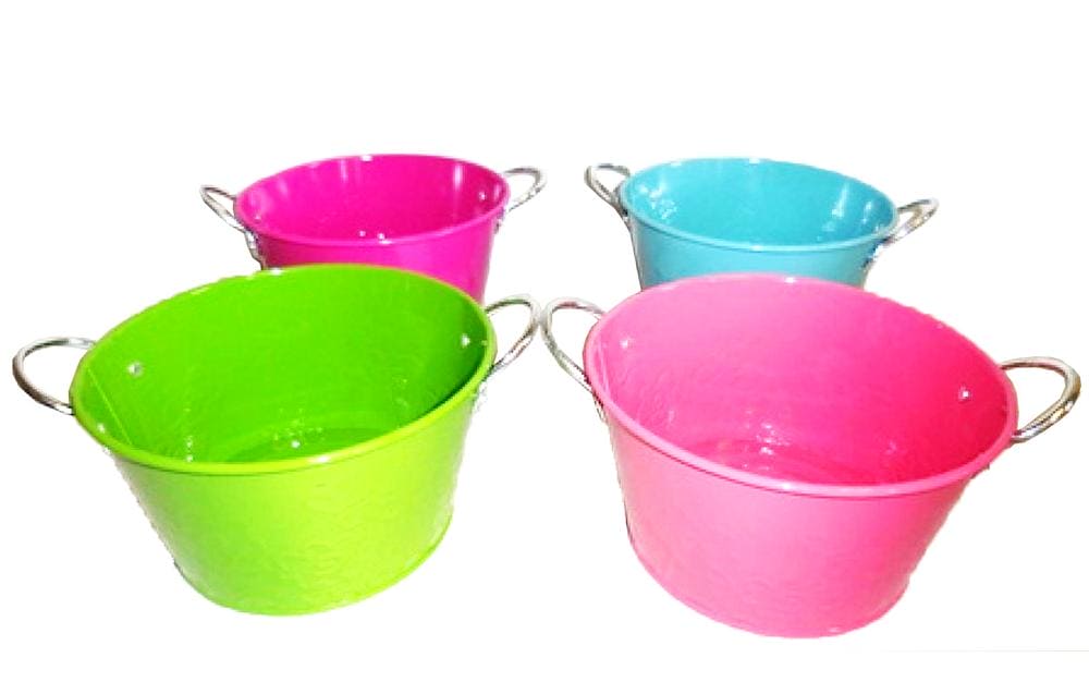 Color Tin Bucket (6X 3.25)