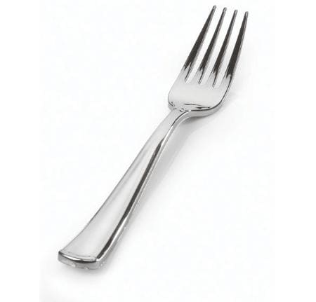 Silver Secrets Plastic Silver Forks
