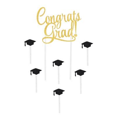 Congrats Grad! Cake Toppers