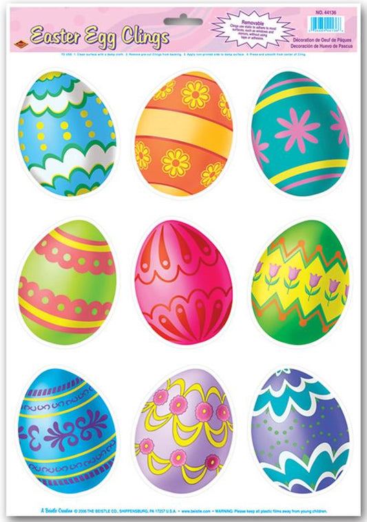 Easter Egg Clings