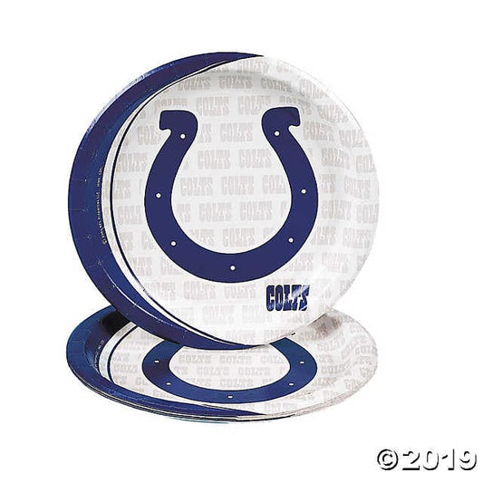Indianapolis Colts Dinner Plate 8 Count