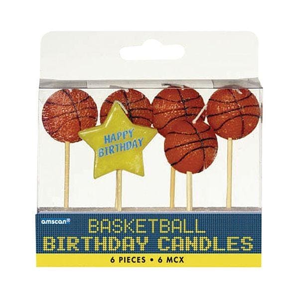 Basketball Birthday Candles