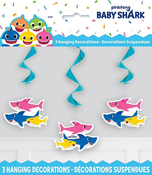 Baby Shark Swirl Decor