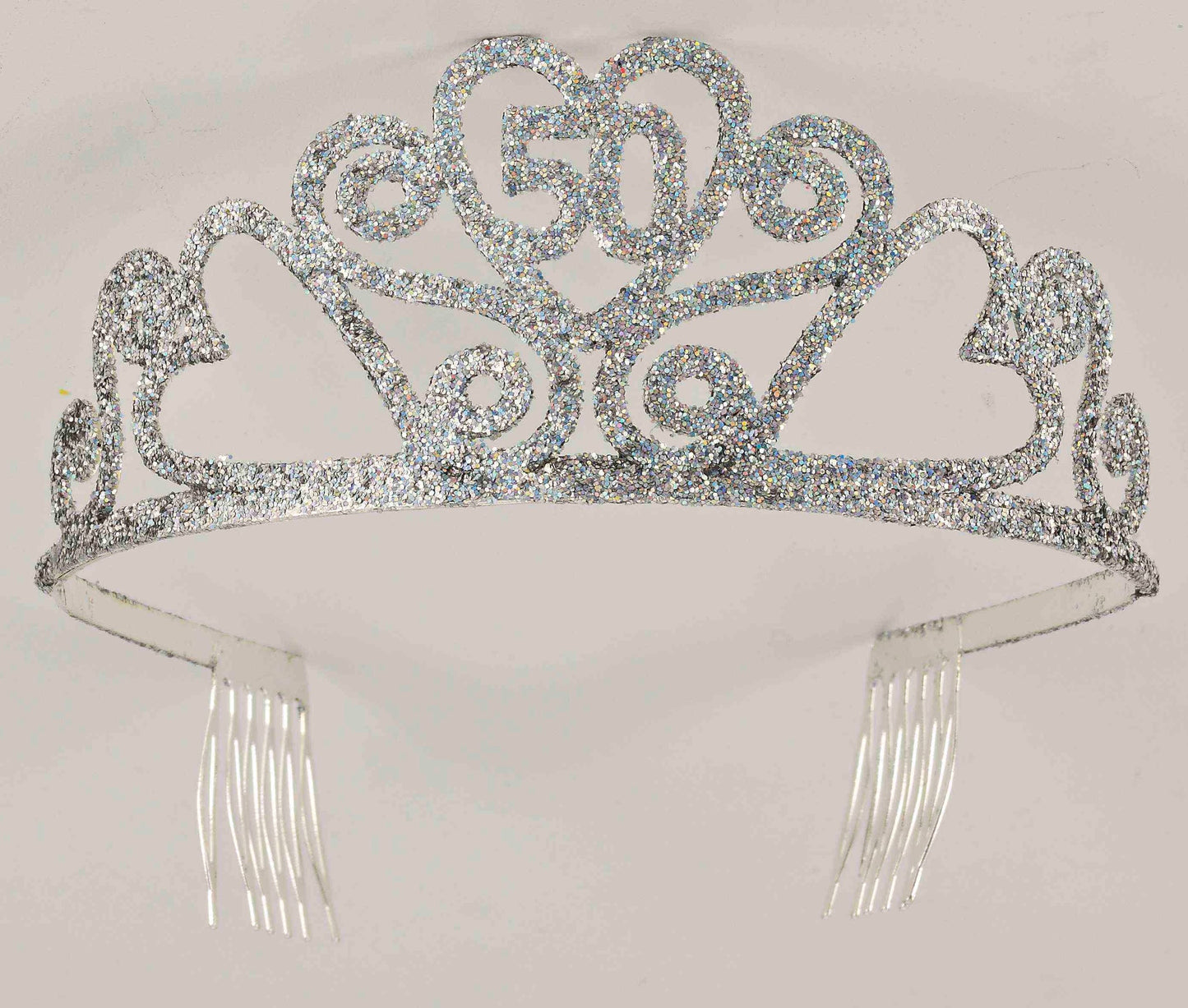 50th Birthday Glitter Tiara