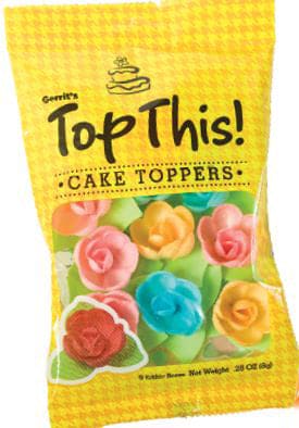 Cake Topper Roses