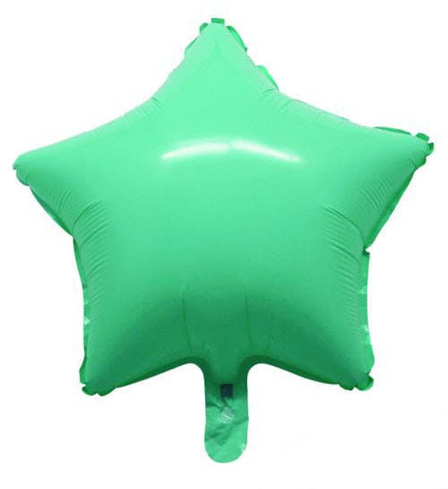 19" Star Shape Seafoam Macaron Balloon