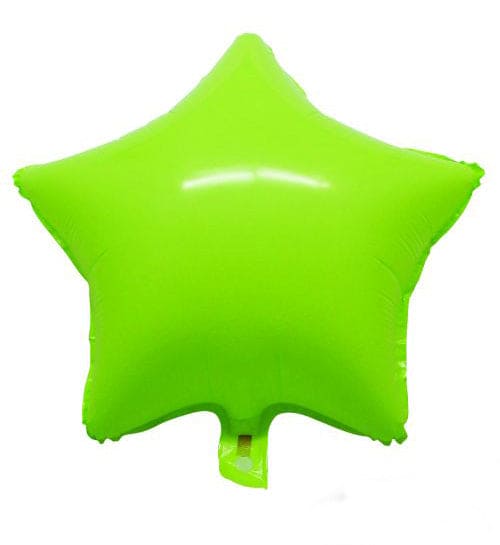 19" Star Shape Lime Macaron Balloon