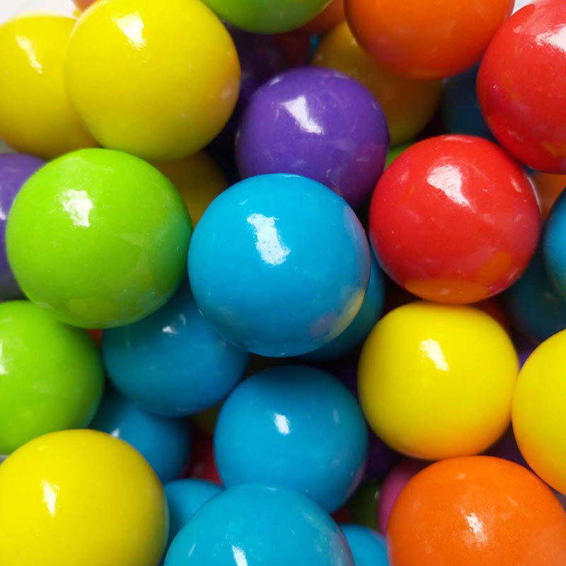 Assorted Color 1in Gumballs