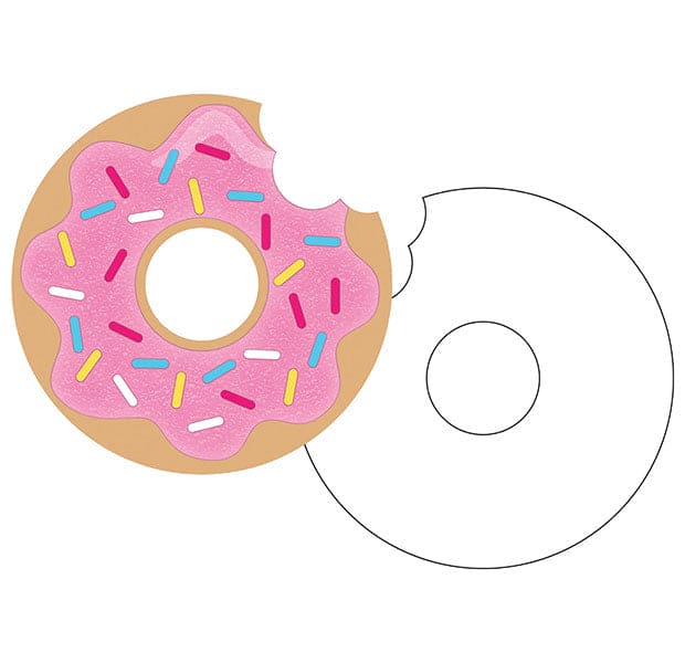 Donut Time Party Invitations 8ct