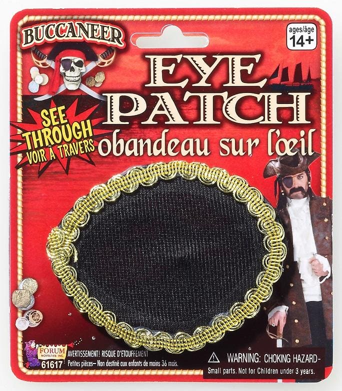 See-Through Pirate Eye Patch