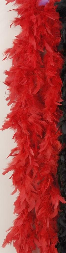 Glamour Red 40in Child Feather Boa