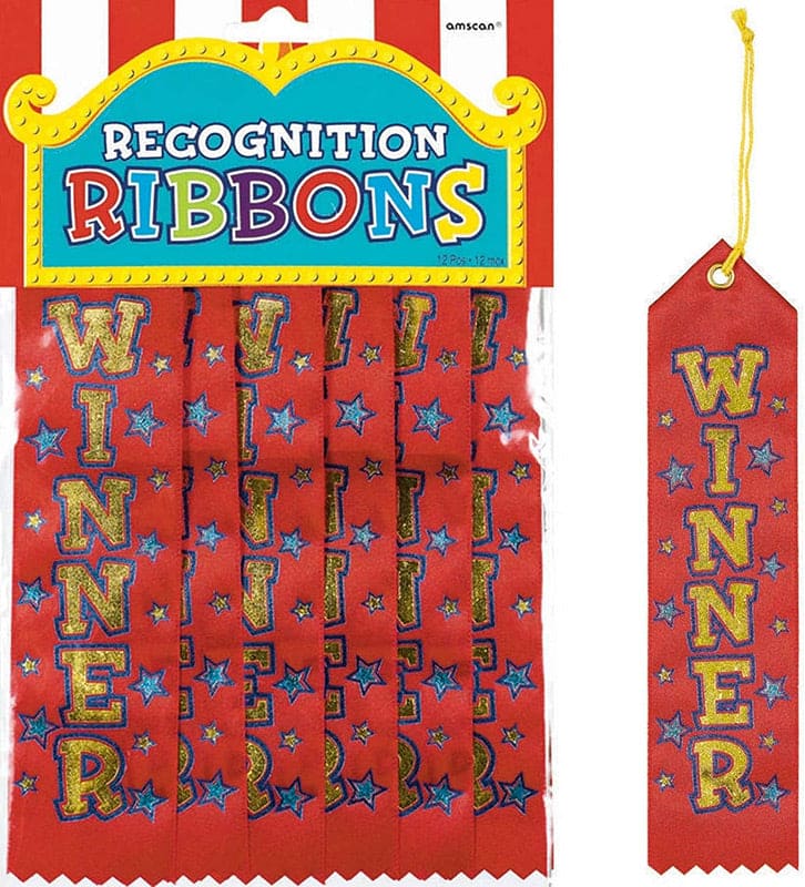 Winner Recognition Ribbons