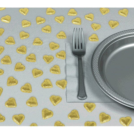 Gold Heart Table Scatters