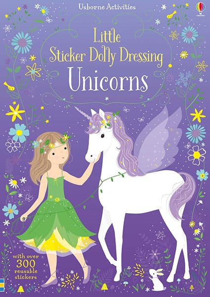 Sticker Dolly Dressing Unicorns