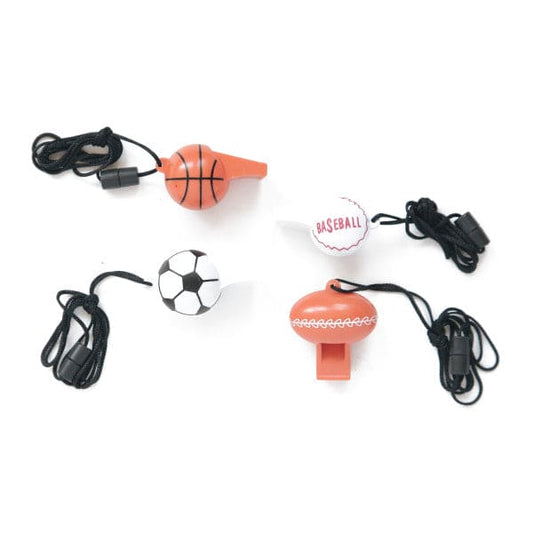 Sports Ball Whistles 4 Ct