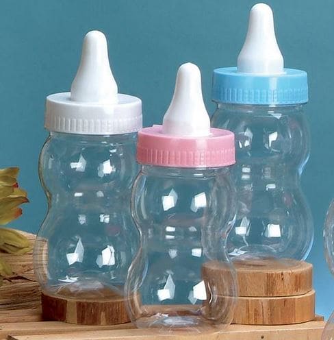 Baby Bottle 9in Blue