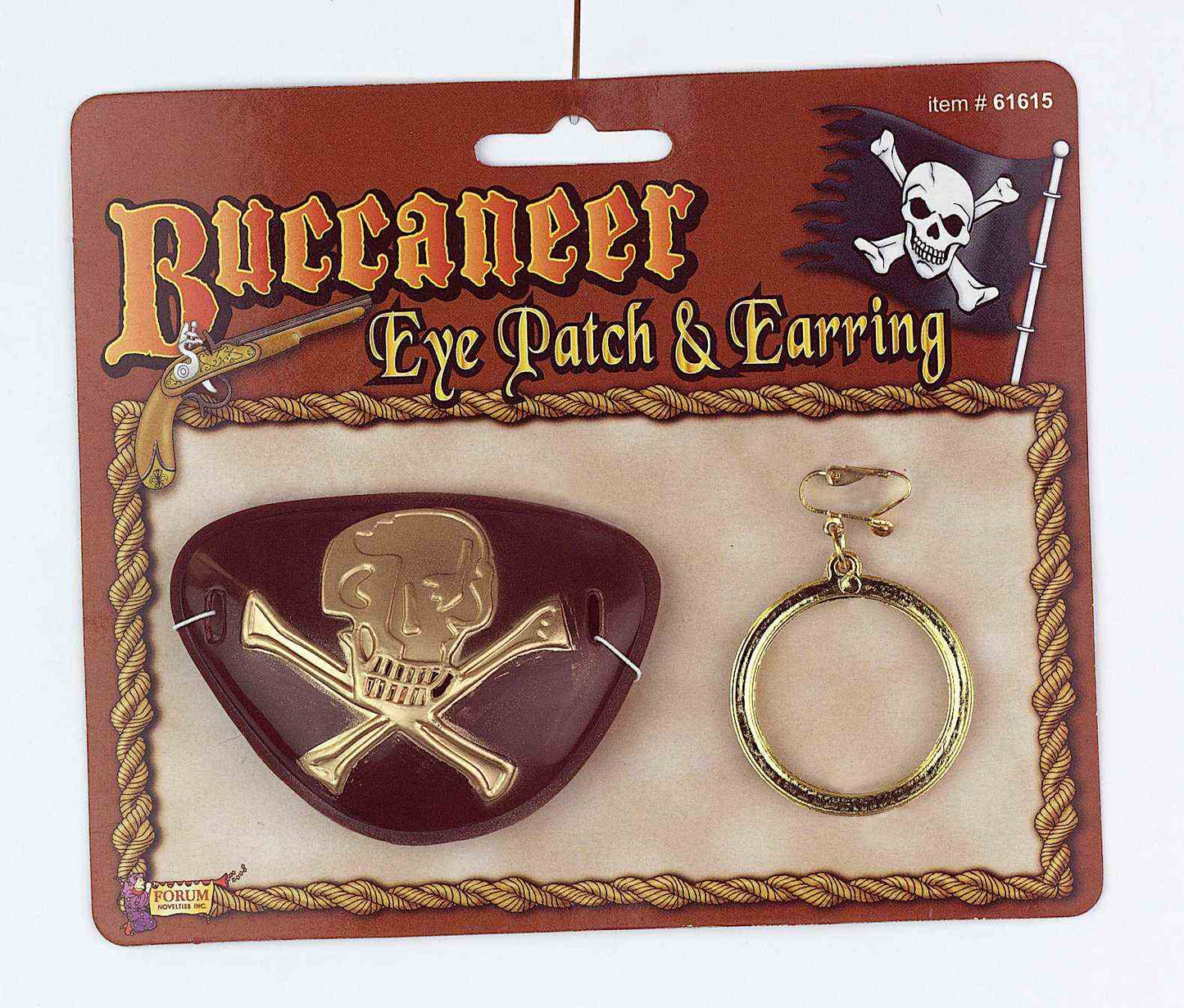 Bucaneer Eye Patch & Earring