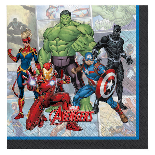 Marvel Avengers Powers Unite Luncheon Napkins
