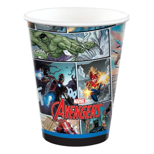 Marvel Avengers Powers Unite 9oz Cups 8 Ct