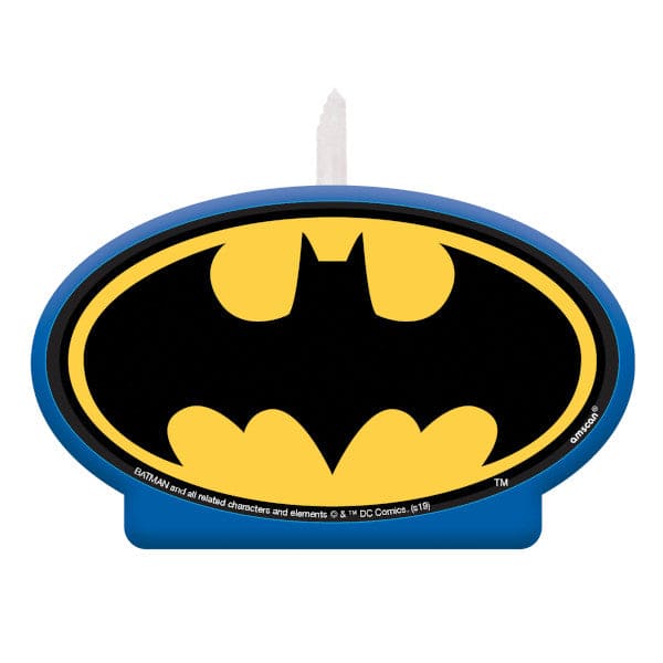 Justice League Heroes Unite Batman Birthday Candle